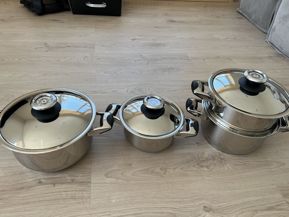 Продаю катрюли aura 7pcs cookware set