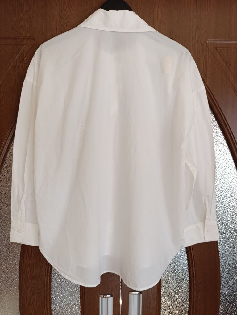 Cămașă cu broderie Zara oversize