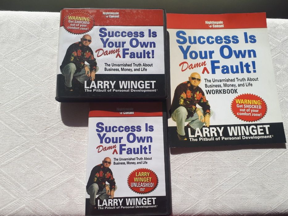 Success is Your Own Damn Fault - Larry Winget - 6 CDs, DVD & Workbook