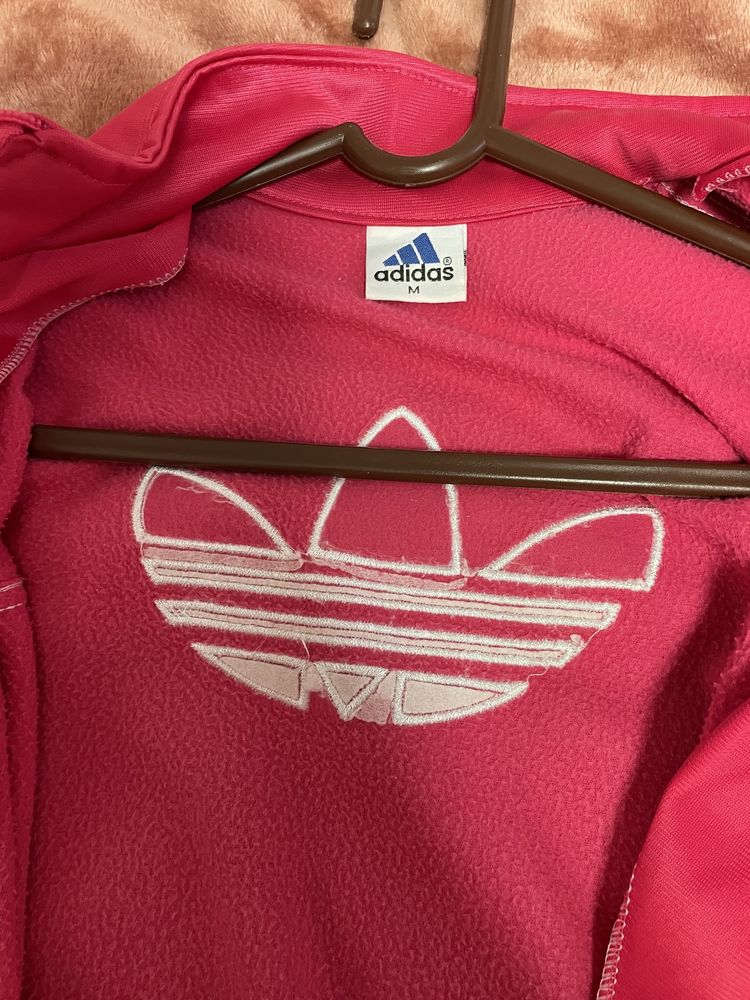 Hanorac jacheta vintage Adidas roz