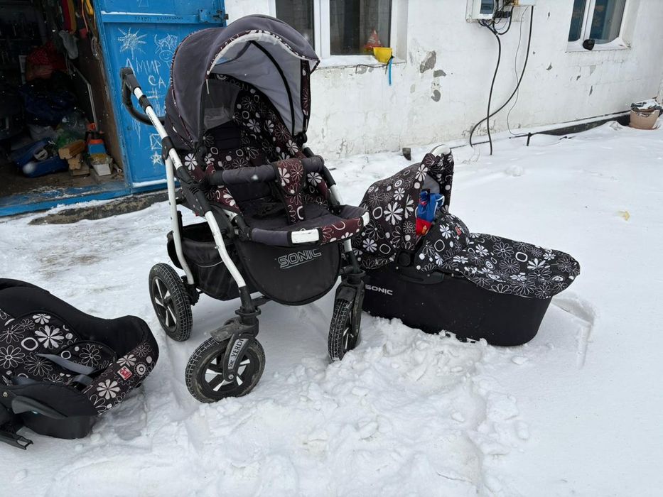 Продам коляску автокресло