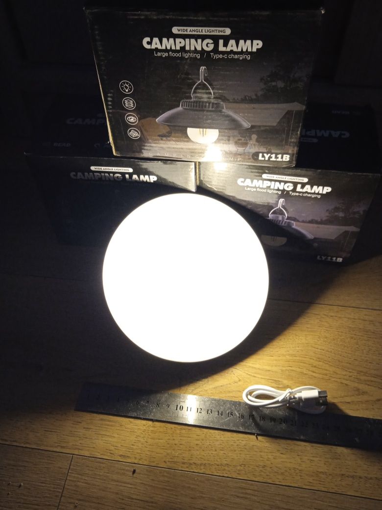 Lampa camping reincarcabila