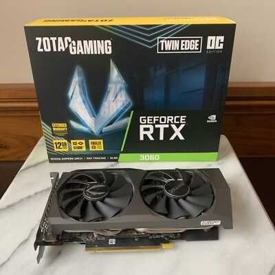 Placa video GeForce RTX 3060 ZOTAC Twin Edge 12GB GDDR6 192-bit