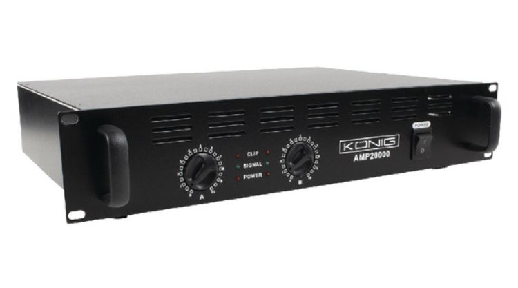 2 x statie PA-AMP20000-KN - PA Amplifier, König , 4 x Boxa 15 inch 38c