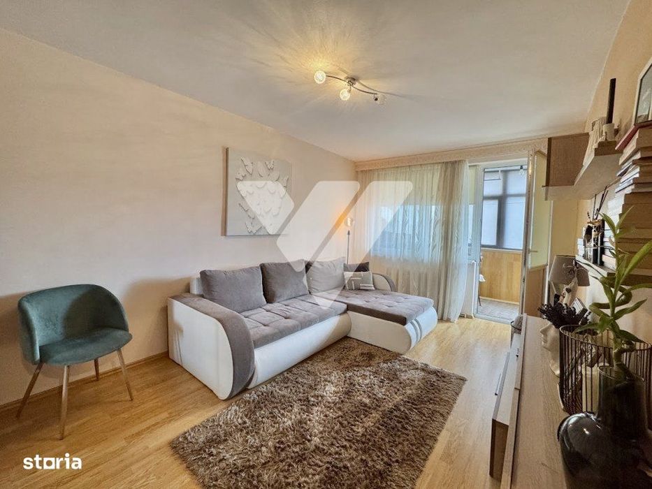 Apartament 3 camere 2 bai decomandat mobilat 65 mp - Aleea Streiu