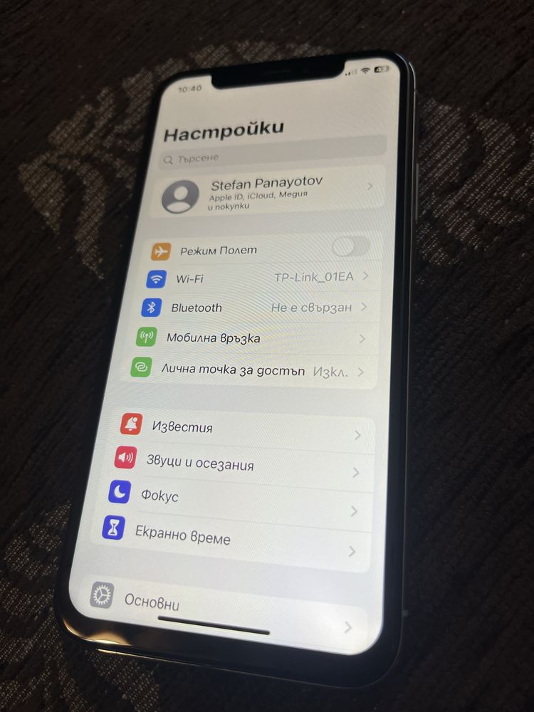 Iphone X white 64gb 4gb ram
