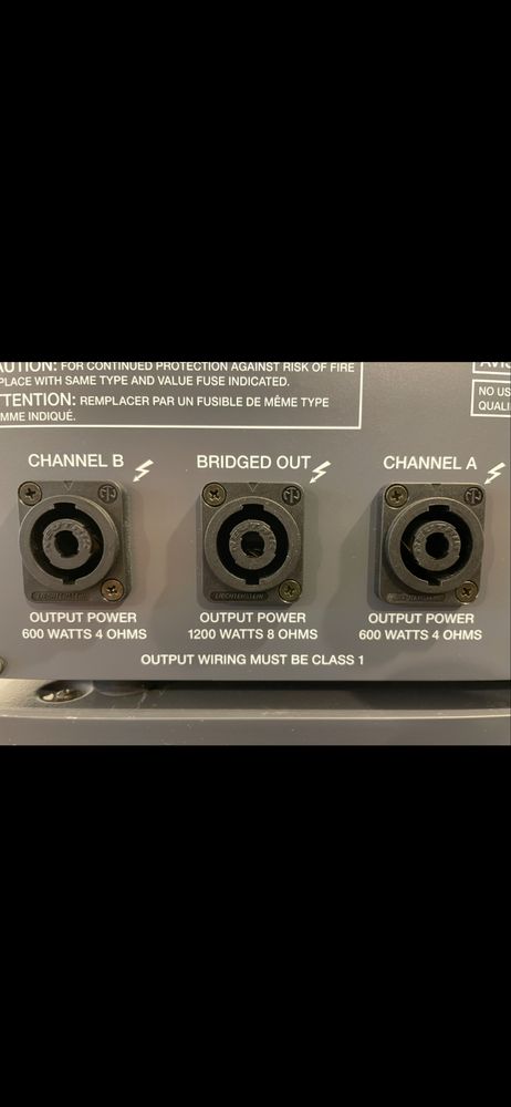 Dynacord electro voice Q 66 2X850W
