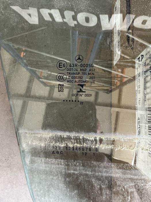 Geam fata dr Mercedes Cla W118 an 2022-2023