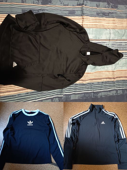 Адидас блузи с дълъг ръкав