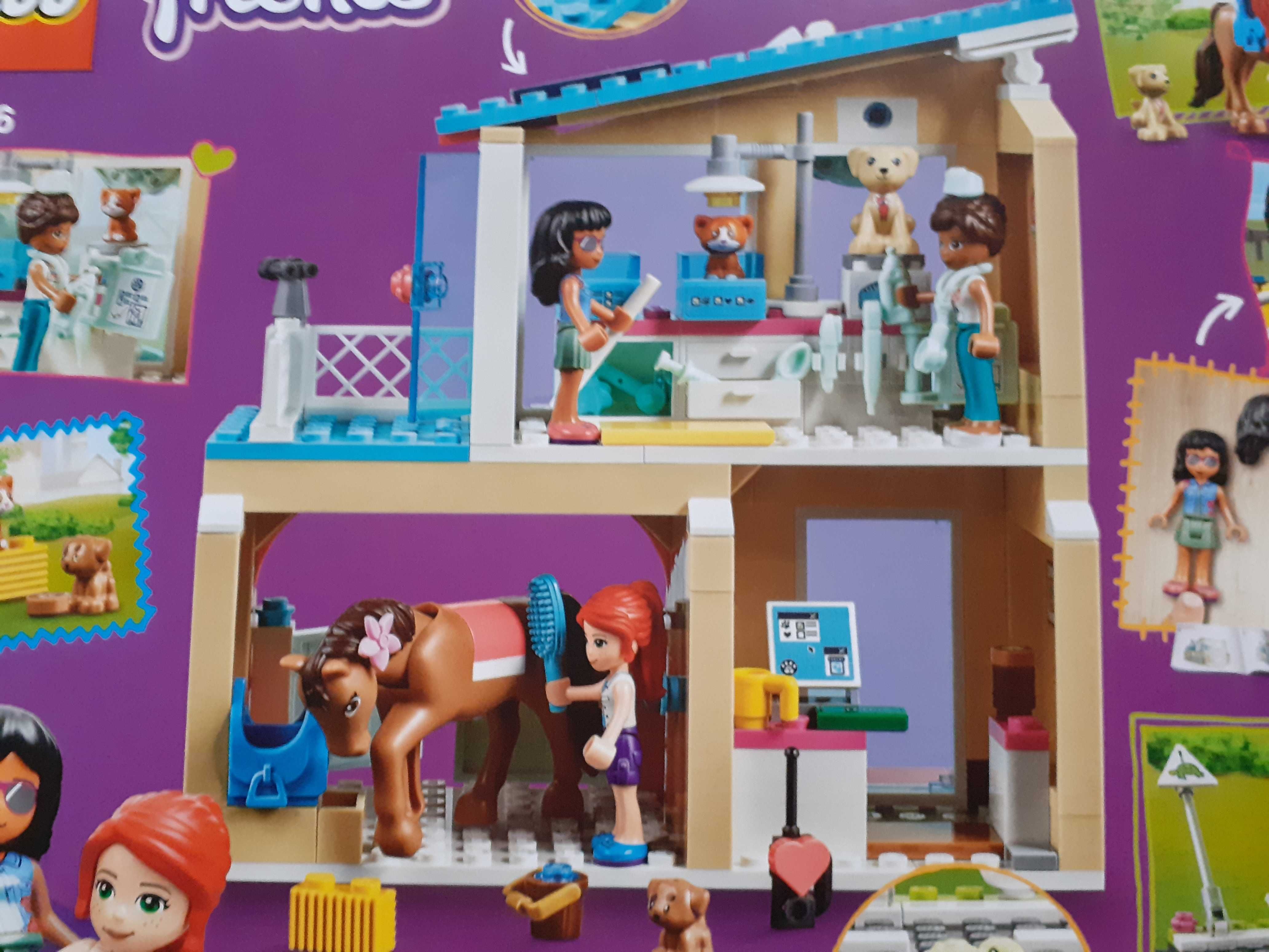 Lego Friends 41446 Clinica Veterinara din Heartlake, set nou, de cadou