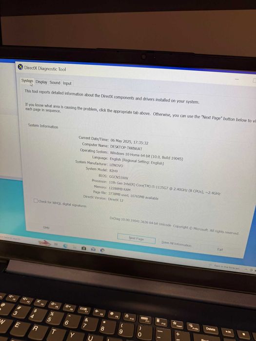 HOPE AMANET P2 - Lenovo IdeaPad 3 / I5 GEN 11 / 12GB RAM /