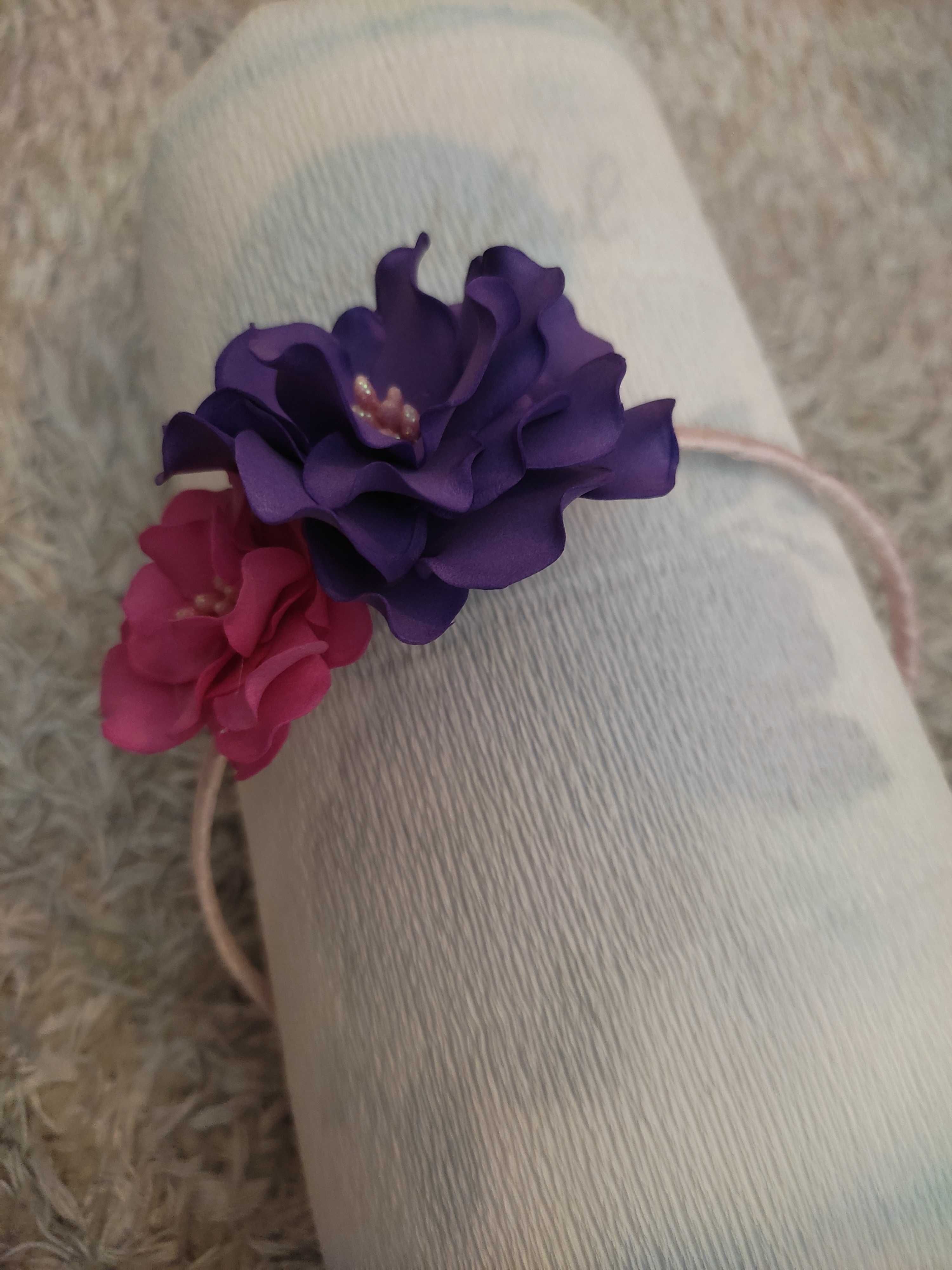 Диадема "Purple Flowers"