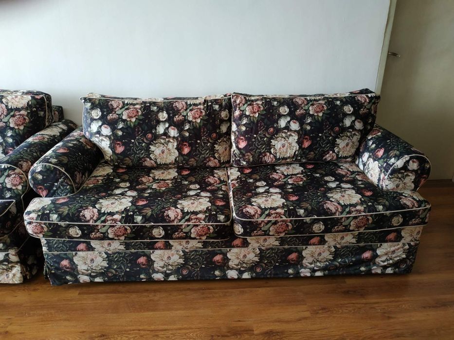 Диван с  един фотьойл