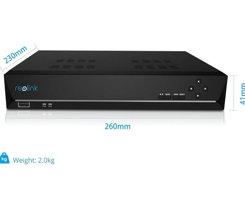 Reolink 8 канален 8 MP + 2TB HDD