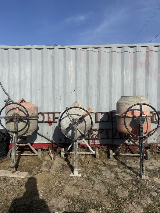 продам б/у бетономешалки