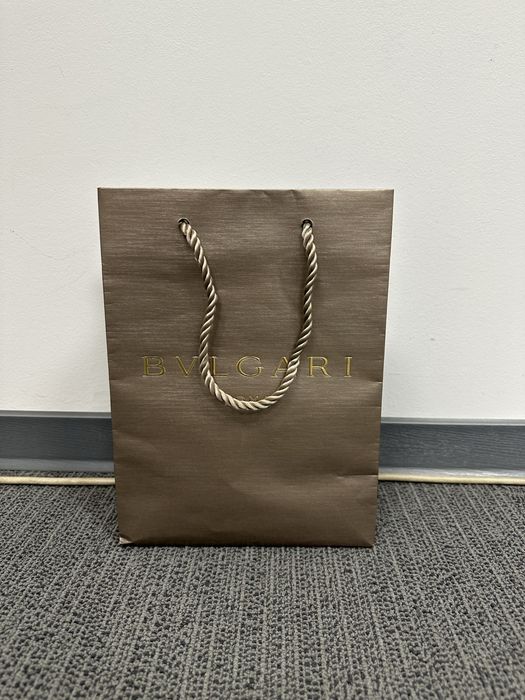 Луксозна хартиена торбичка BVLGARI