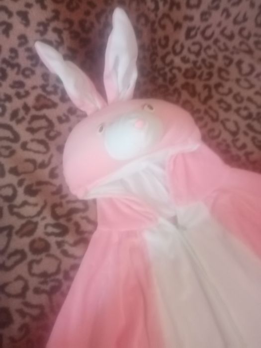 Новогодний костюм "Розовая Зая