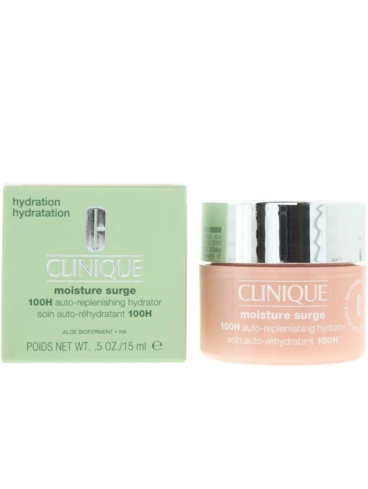 Clinique хидратиращ гел крем Moisture Surge 100H, 15 мл
