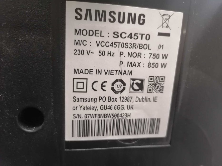 Прахосмукачка Samsung SC45T0 850W