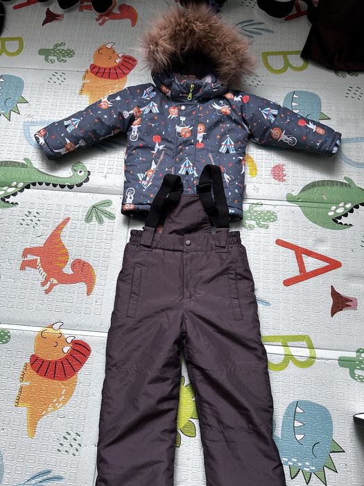 Десткий зимний комплект, штаны и куртка