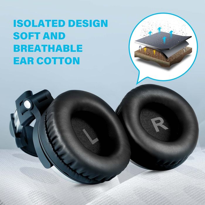 Професионални слушалки OneOdio Studio Pro-10, 20Hz-40KHz, 6.35/3.5 mm