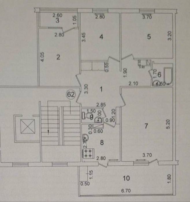 ЮНУСАБАД-13 КВАРТАЛ Универсам! 4х ком/ 4этаж/9 Улучшенная! 92м²