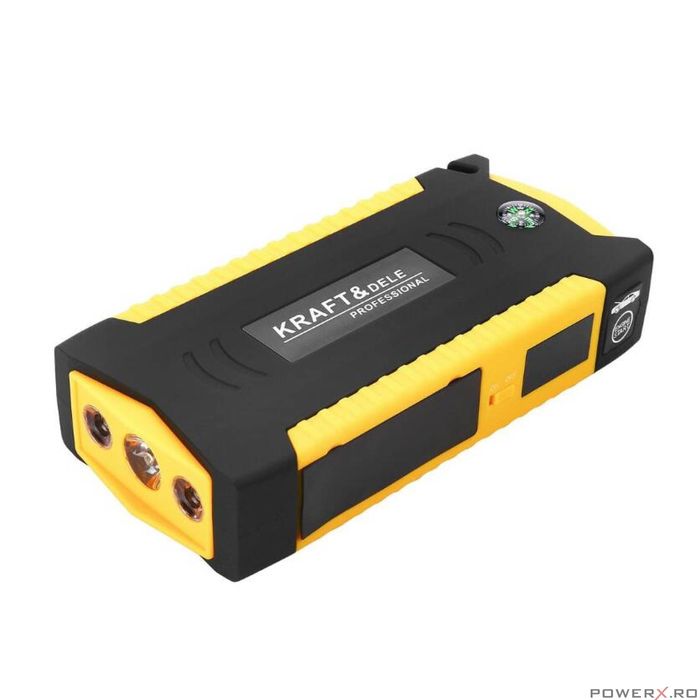 Starter auto multifunctional, lanterna, 16800mAh, curent pornire 300A,