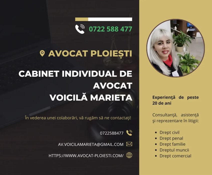 Avocat Ploiești Voicilă Marieta