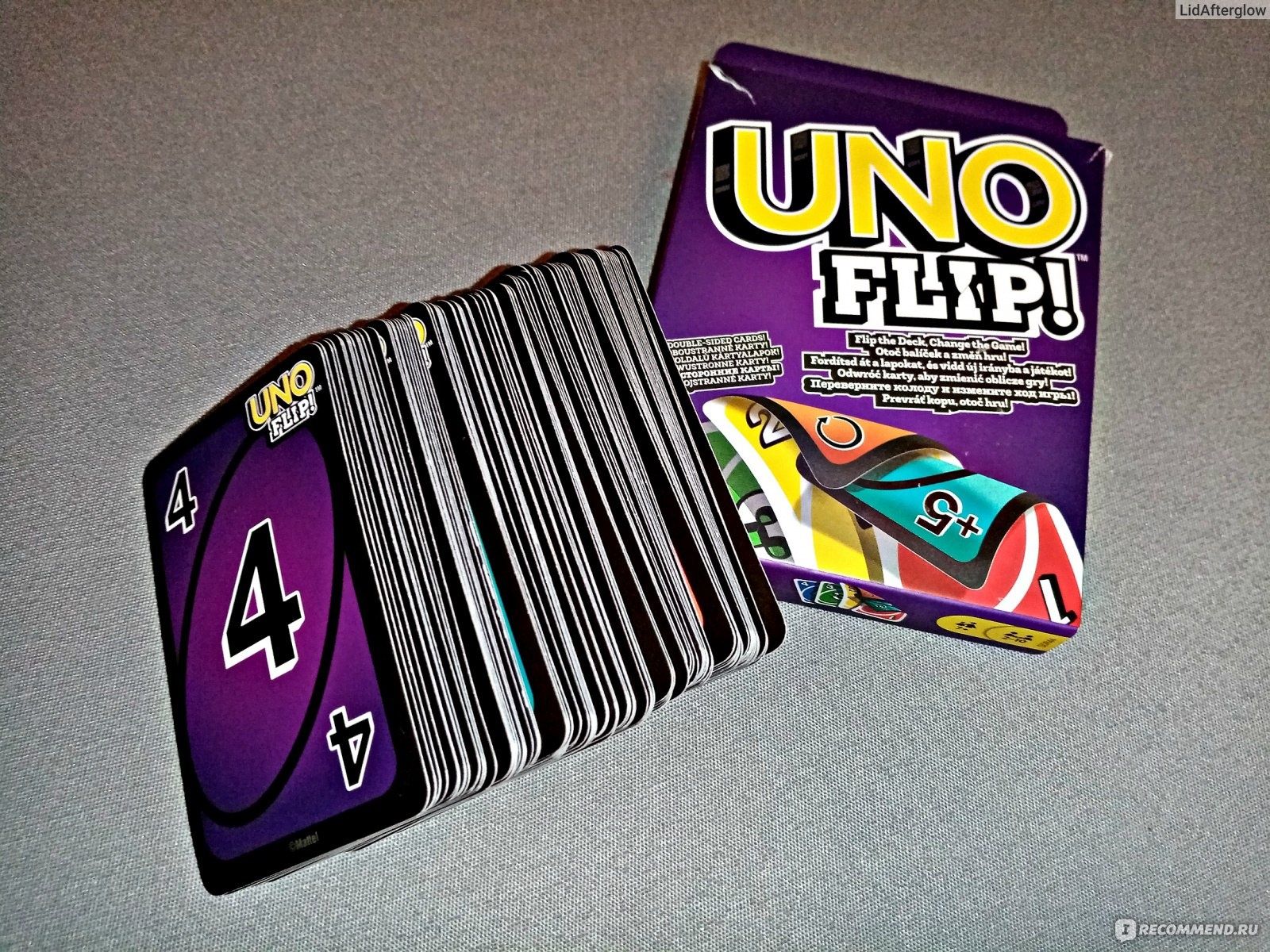 Игра Уно, Дос, Флип (uno, dos, flip) новая, запечатанная.