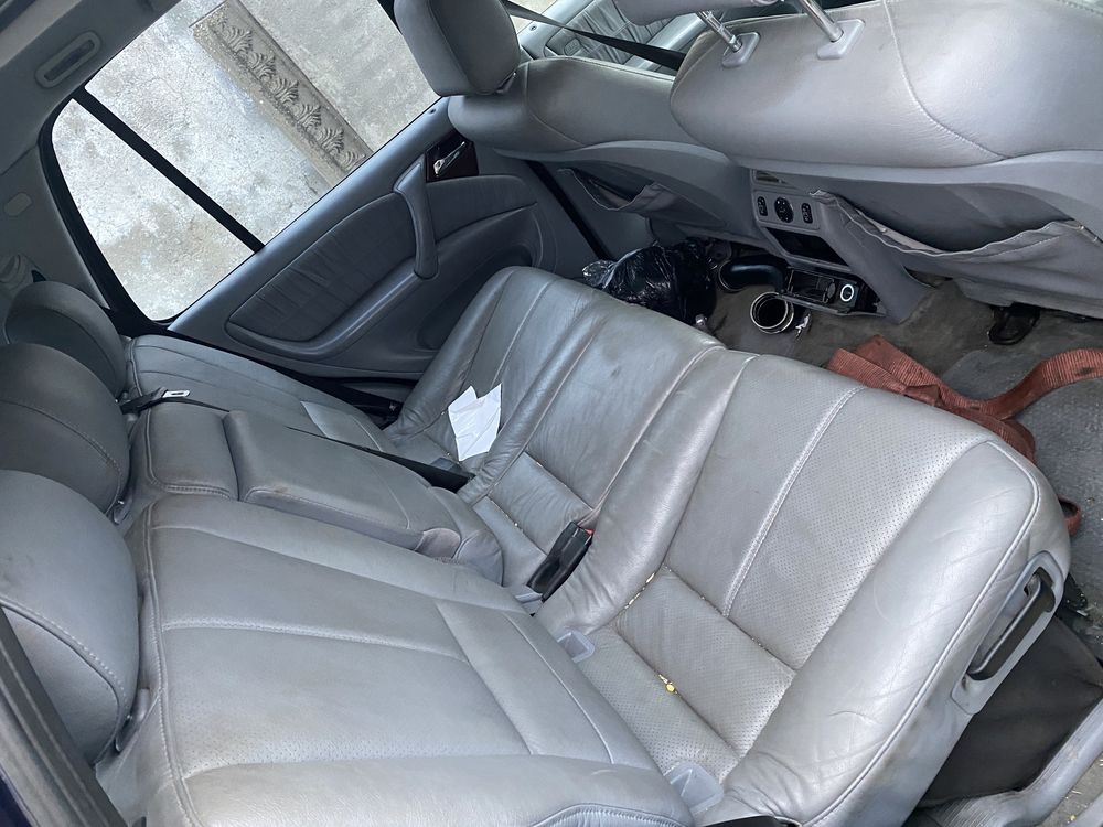 Interior piele gri full electric Mercedes W163