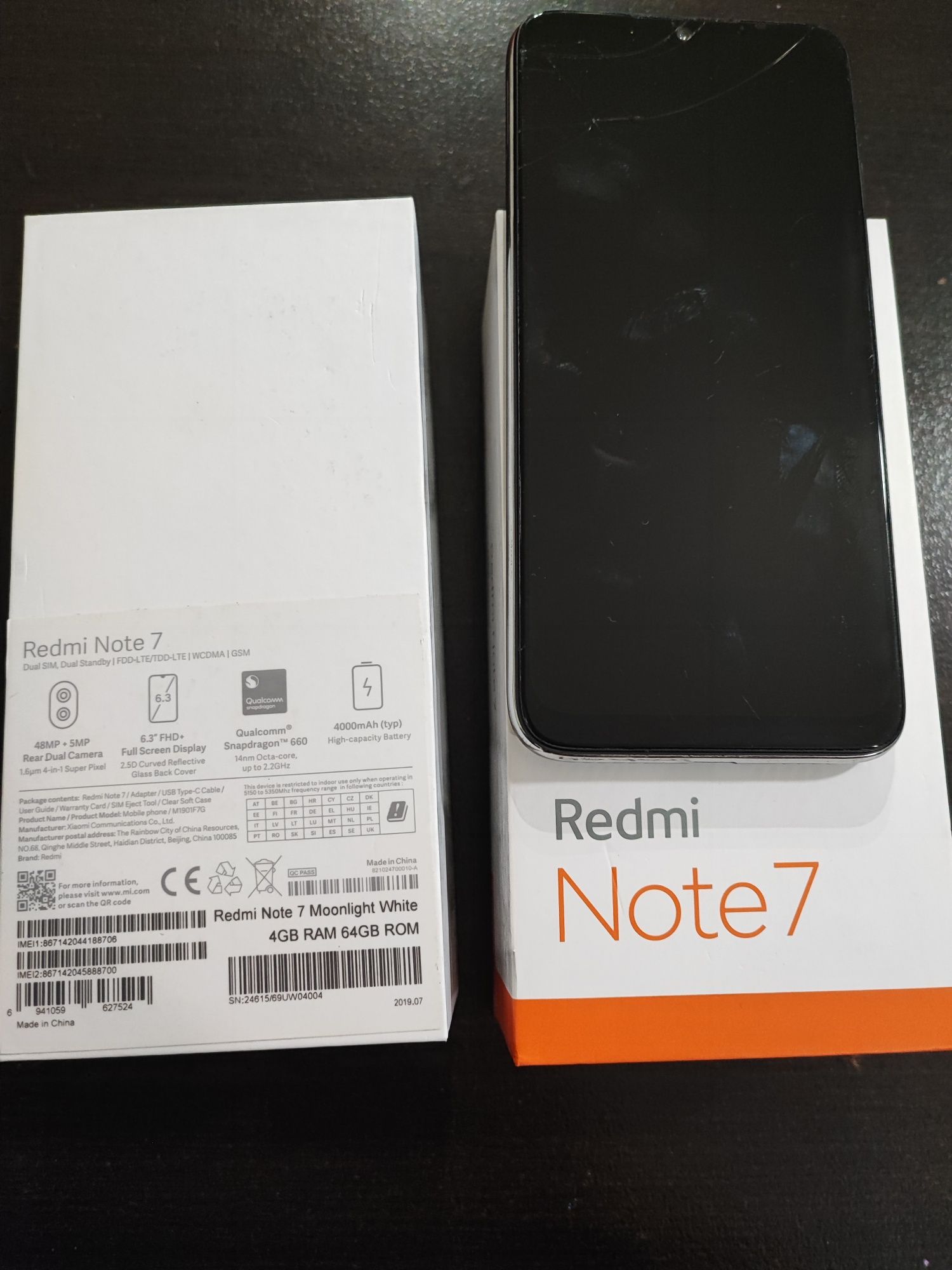 Xiaomi Redmi note 7 4/64 gb