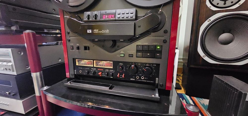 Magnetofon Akai 747 DBX/Black Beauty!