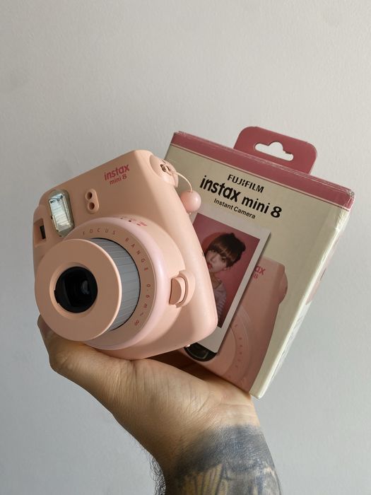 Aparat Foto Fujifilm Instax Mini 8 Pink Ediiton cutie originala