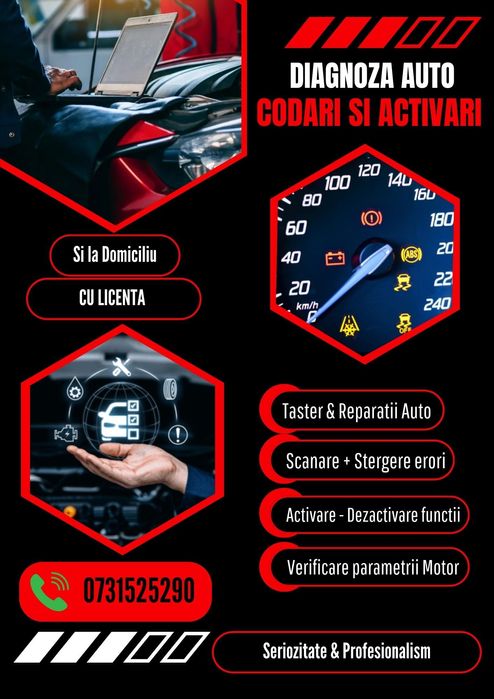 Diagnoze[Tester]Auto/Camioane Multimarca&(OPEL/VAG) La Domiciliu!