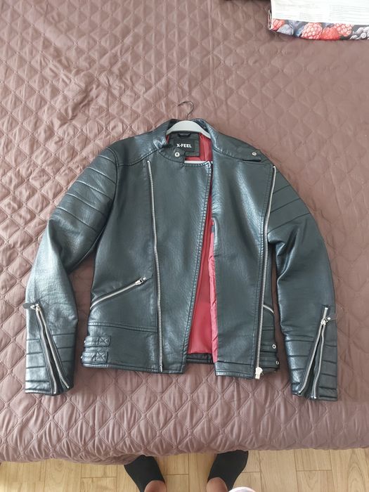 Geacă piele sintetică bărbați