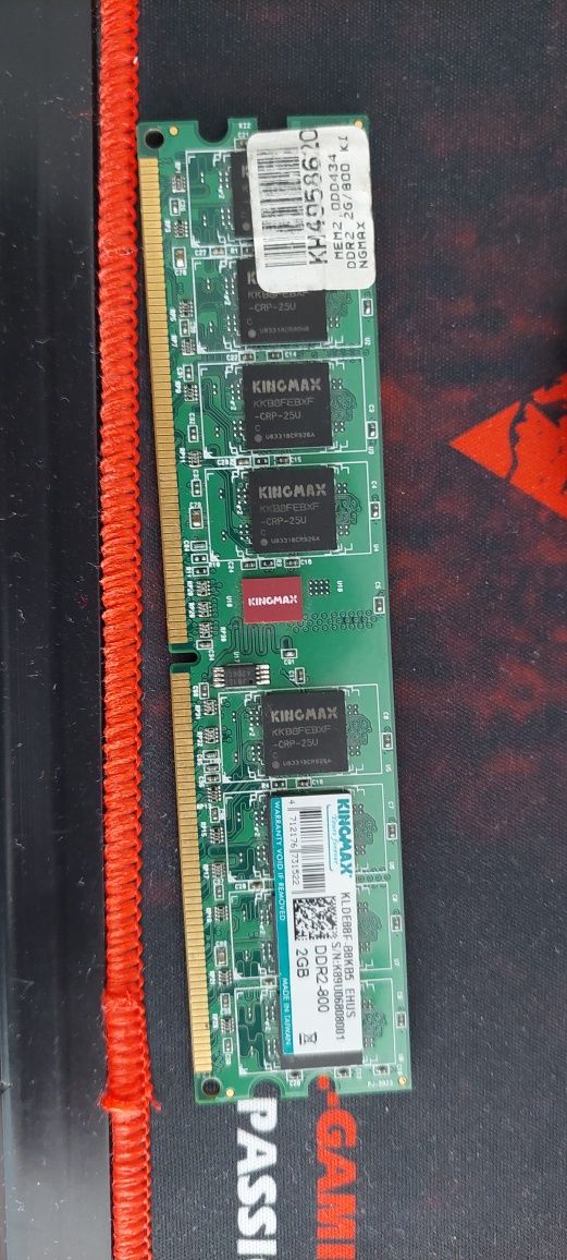 Memorie RAM 2GB DDR2 800MHz - Kingmax