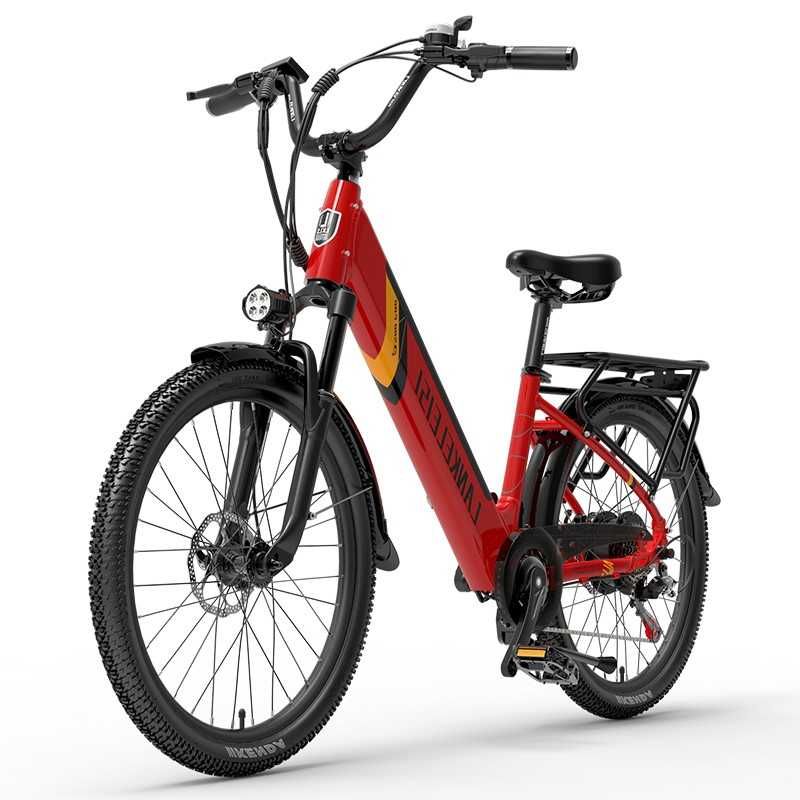 Bicicleta Electrica LANKELEISI ES500 PRO, 500W, 32 KM/H, 48V 14.5AH