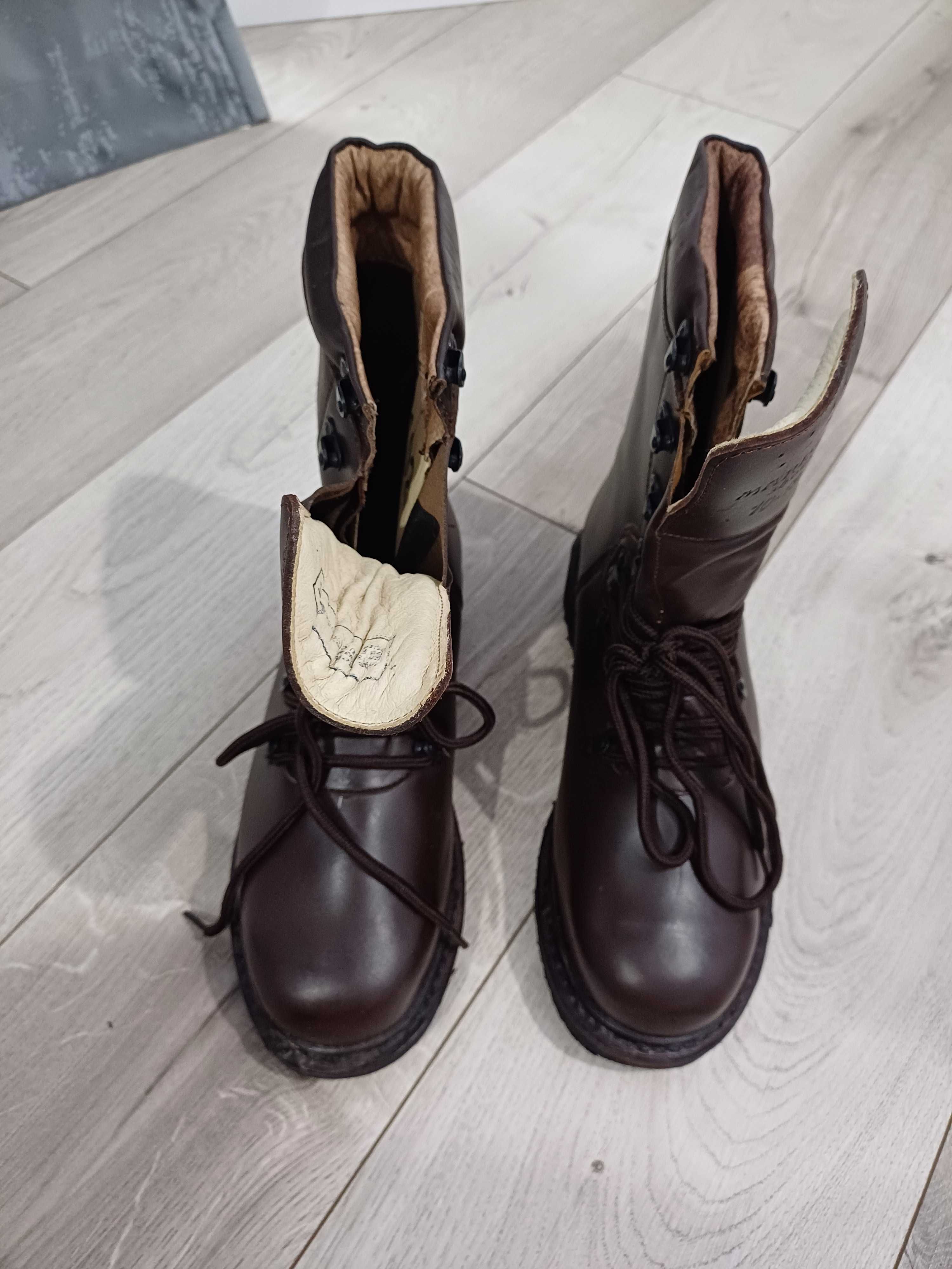 Pantofi piele cadre militare