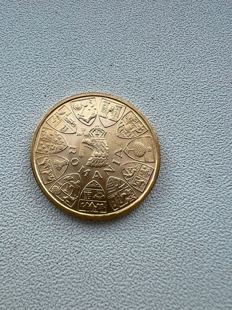 Moneda medalie Ardealul nostru 20 lei 1944 AUnc aur