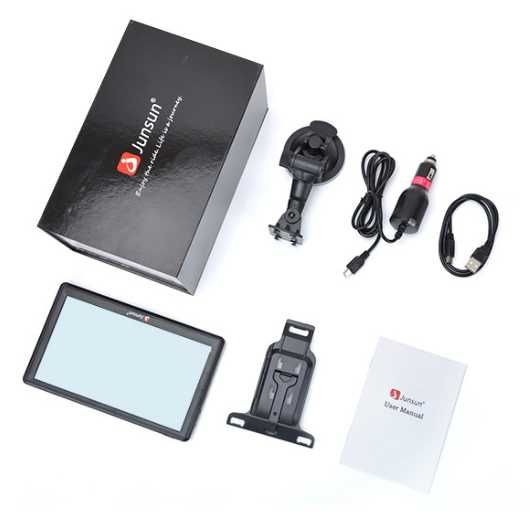 Gps 7/9 inch camion/autoturism/autocar 2025 JUNSUN PilotOn