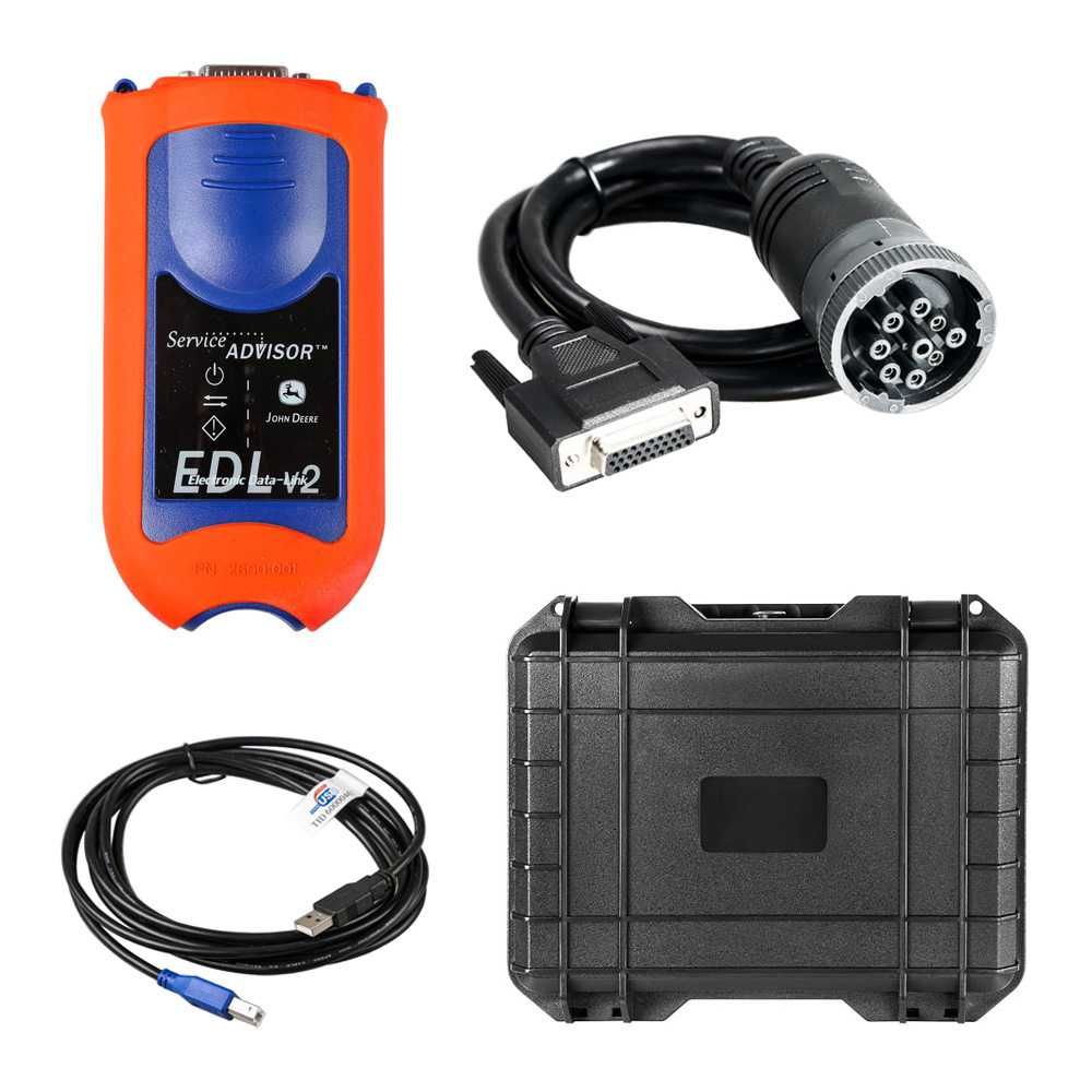 John Deere диагностика/програмиране EDL V2