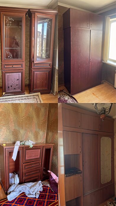 Мебель для дома б/у материял очень хорошем качестве,стенка для зала