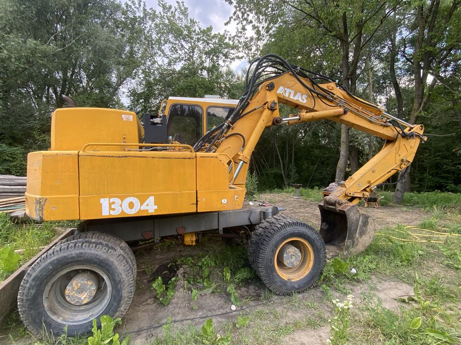 Excavator atlas in stare buna de functionare
