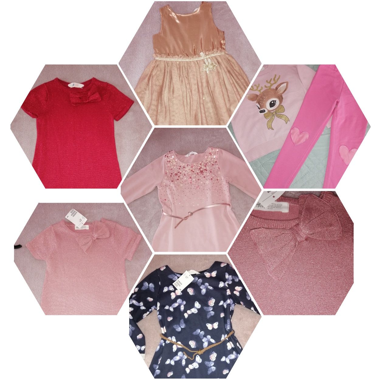 Детски Рокли, дрешки hm, zara