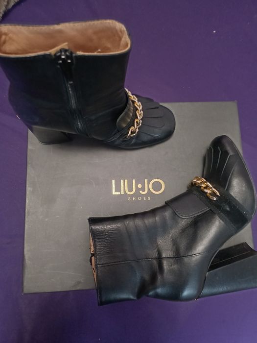 Оригинални Liu Jo Боти естествена кожа