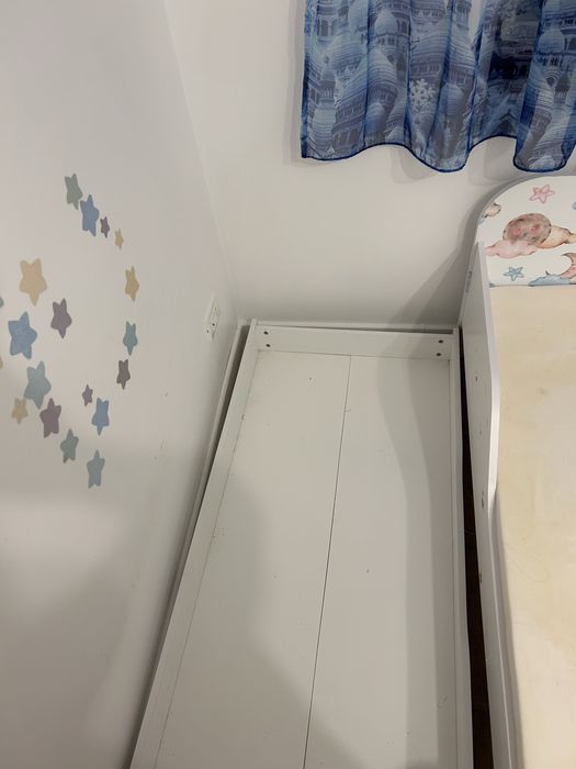 Pat pentru copii 140 x 70 cm cu elefantul cici