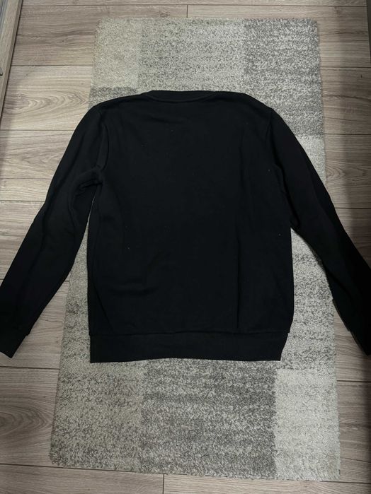 Bluza Flausata Groasa Neagra Barbati CONFRONT Marimea S (EUR38)