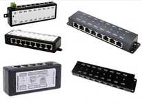 8Port Poe HUB Splitter Injector Мрежови Инжектор IP Цифрови Камери NVR