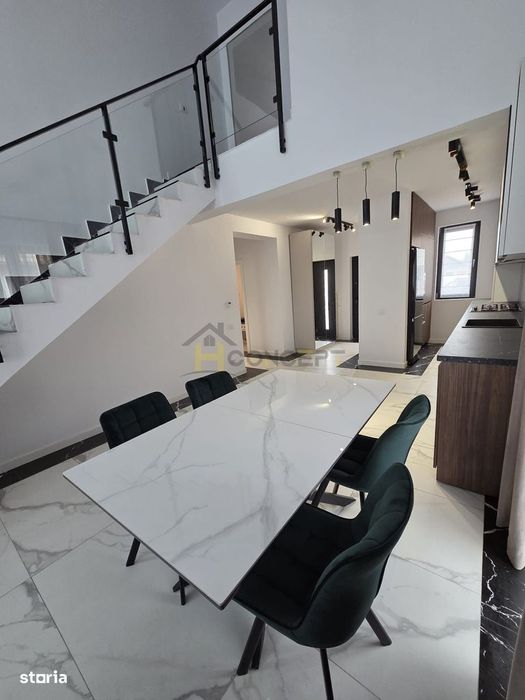 Vila individuala 4 camere panouri fotovoltaice