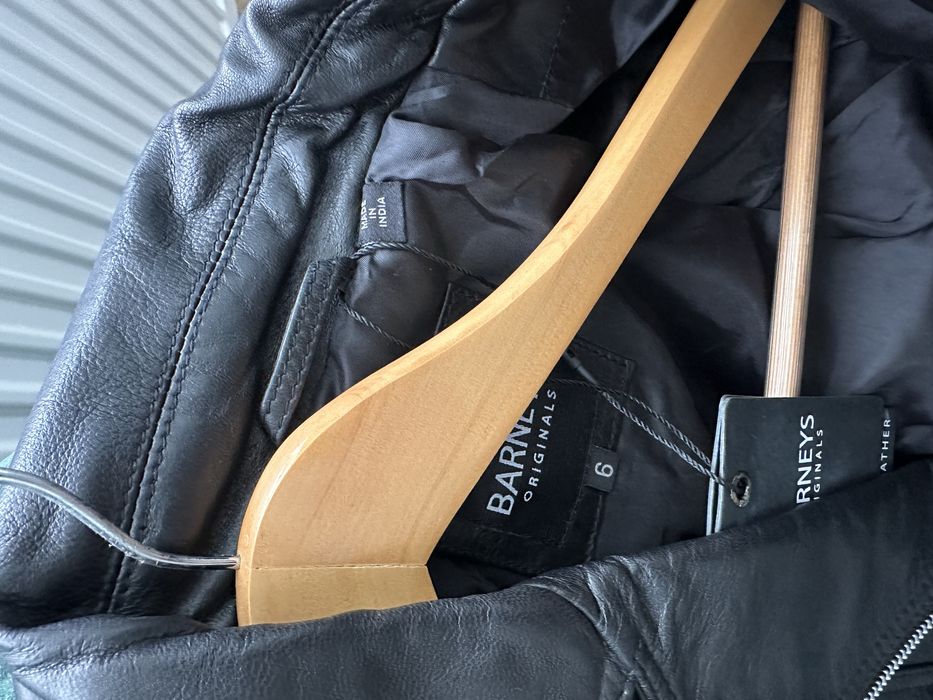 Geaca piele naturala Barneys Originals